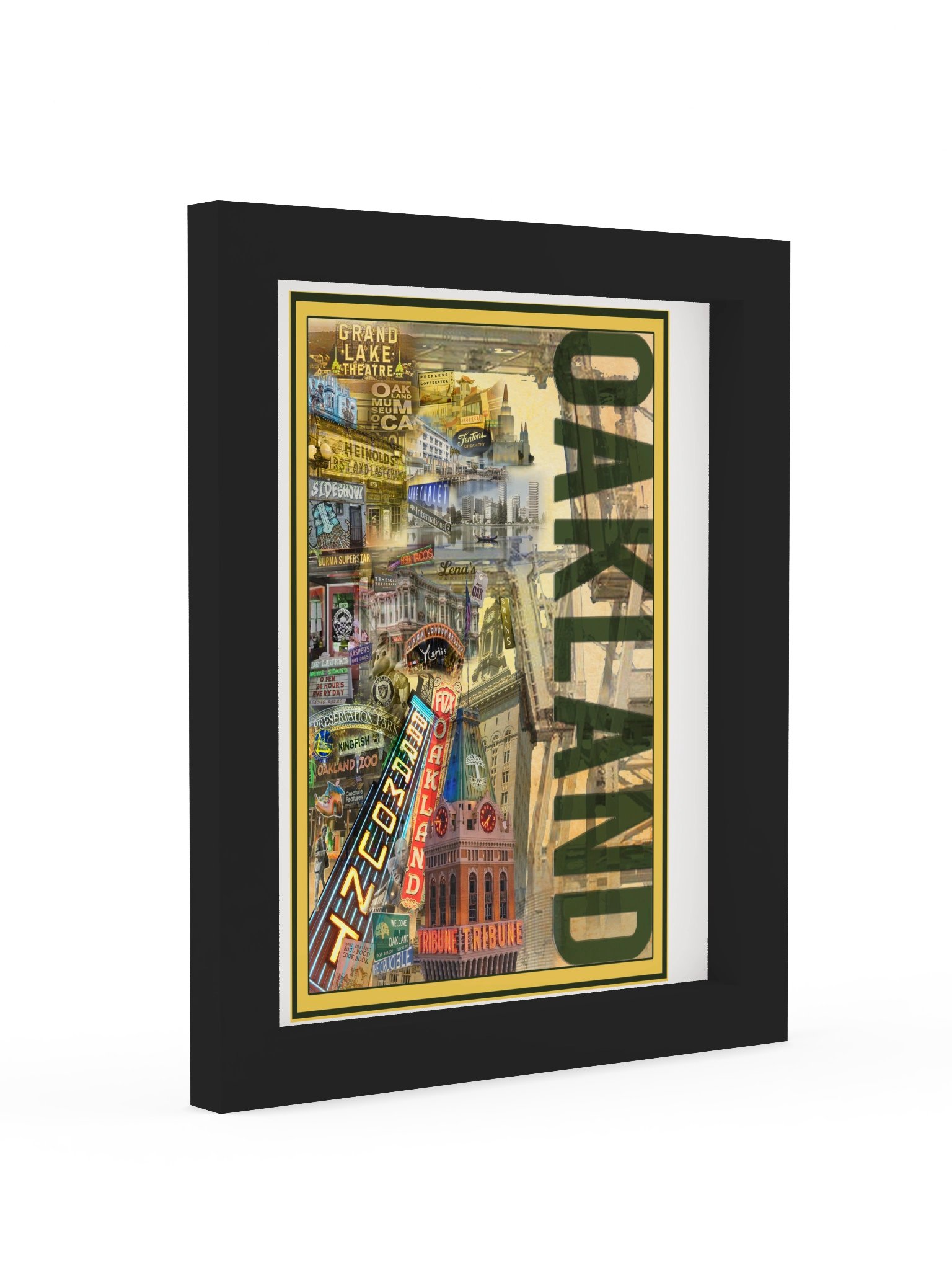 Oakland Celebration Poster - FRAMED product image (2)