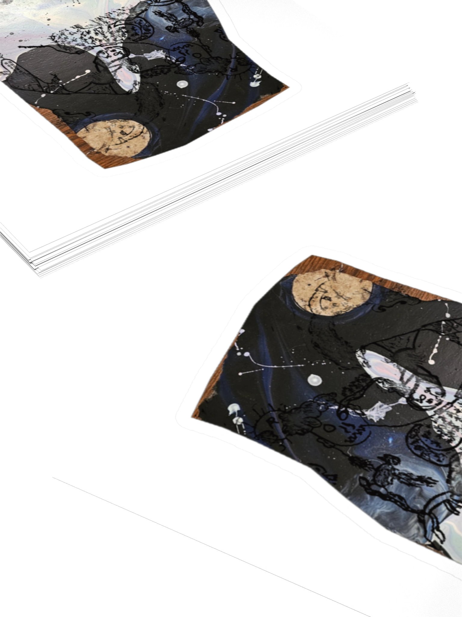 Heart and Moonstone — Transfer Sticker product image (4)