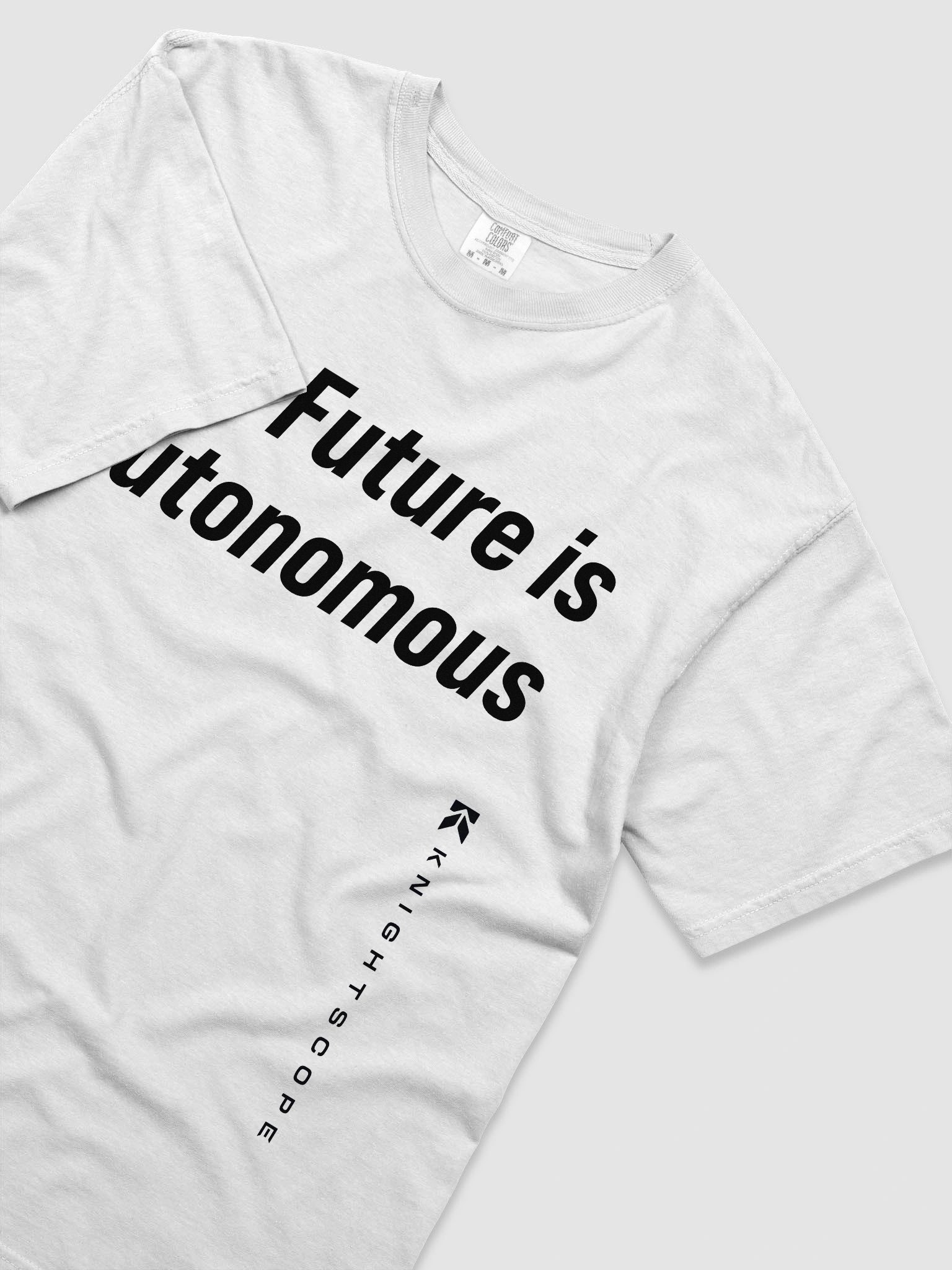 The Future is Autonomous: Comfort Tee - White product image (5)