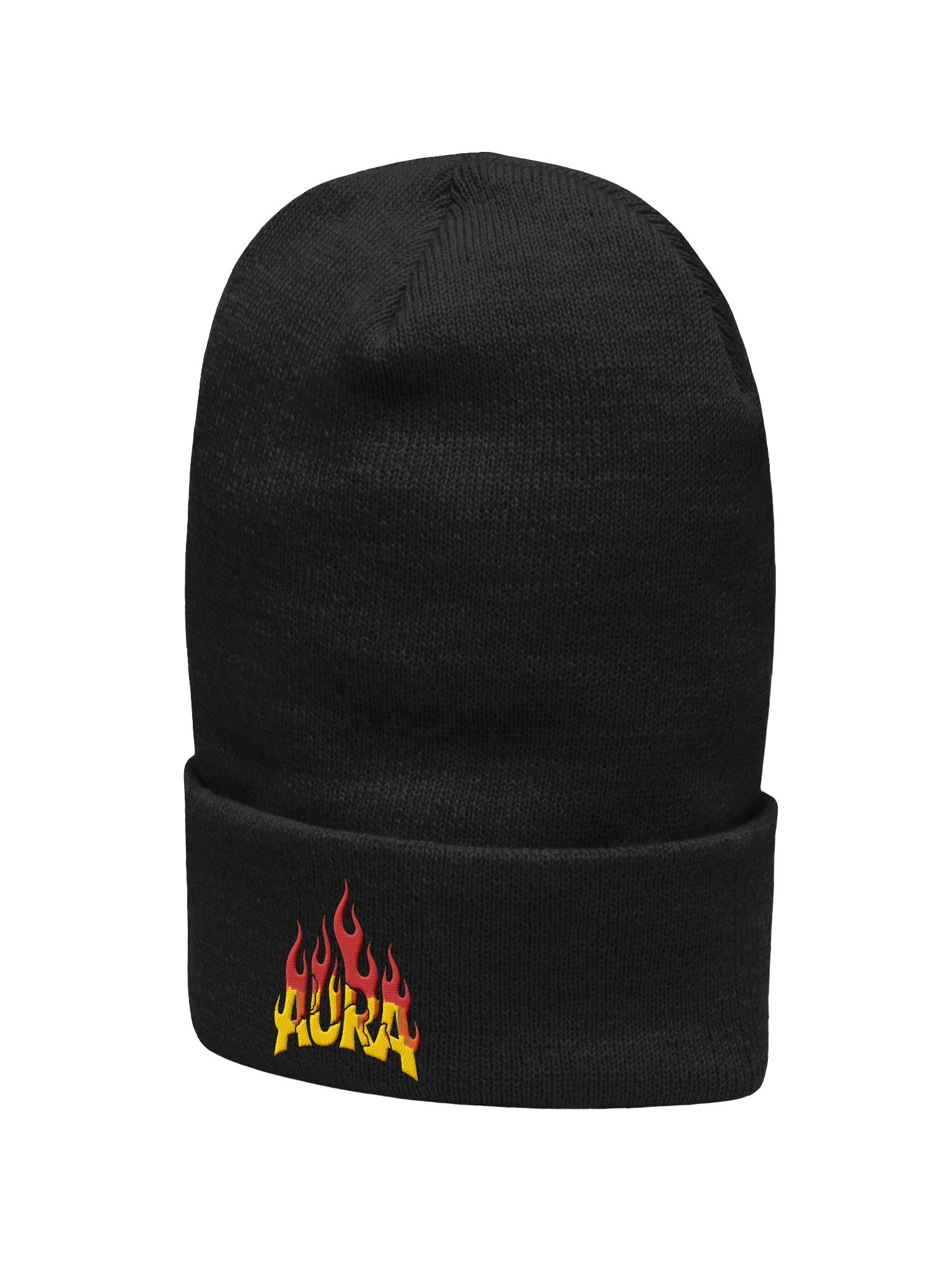 Flaming YURA Cuffed Beanie product image (2)