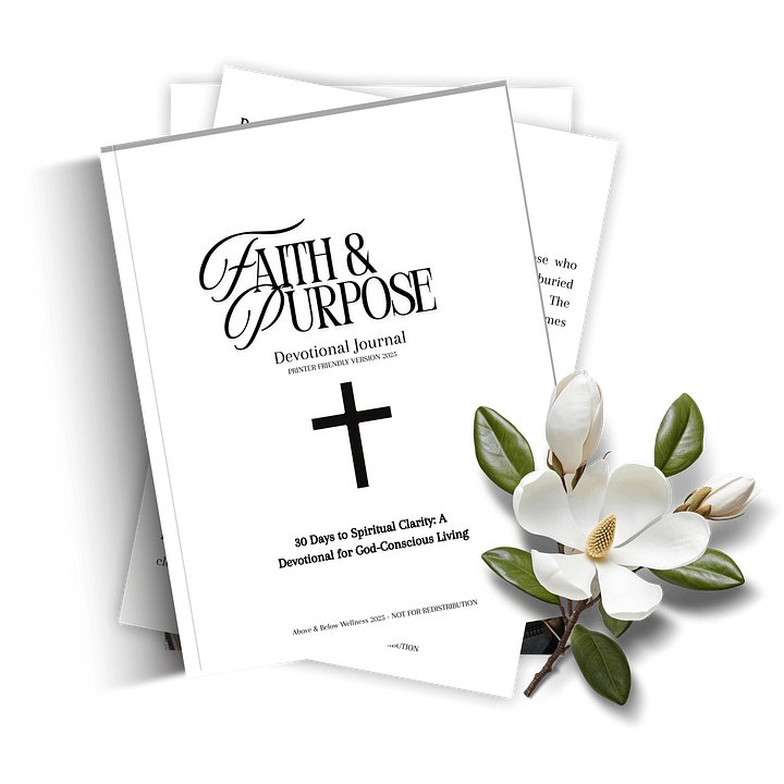 Faith & Purpose 30 Day Devotional Journal (PDF) product image (1)