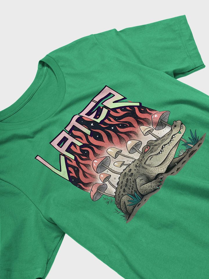Later Crocodile Mushroom Artistic T-Shirt product image (2)