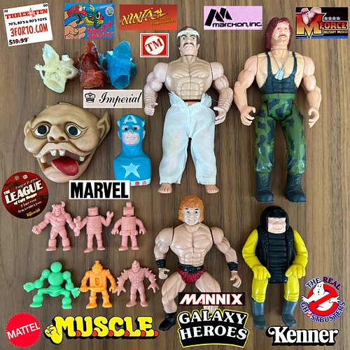 The Facebook claims have been very good lately! This batch of vintage toy claims contains a crazy variety as usual spanning t...