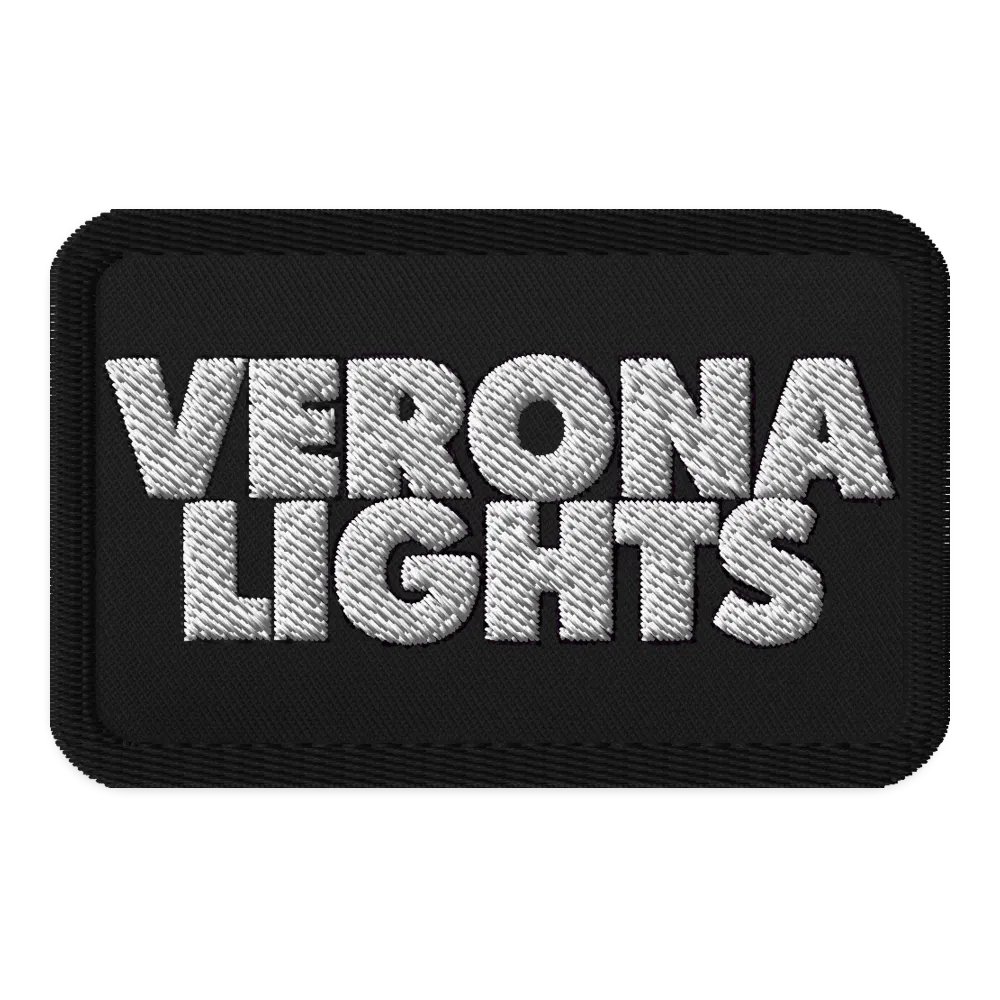 VERONA LIGHTS Embroidered Patch product image (1)
