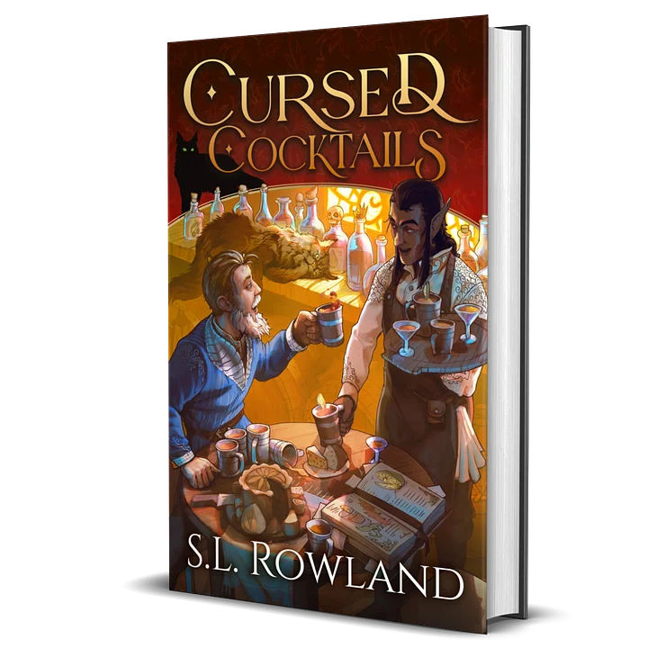 Cursed Cocktails Signed Hardcover product image (1)