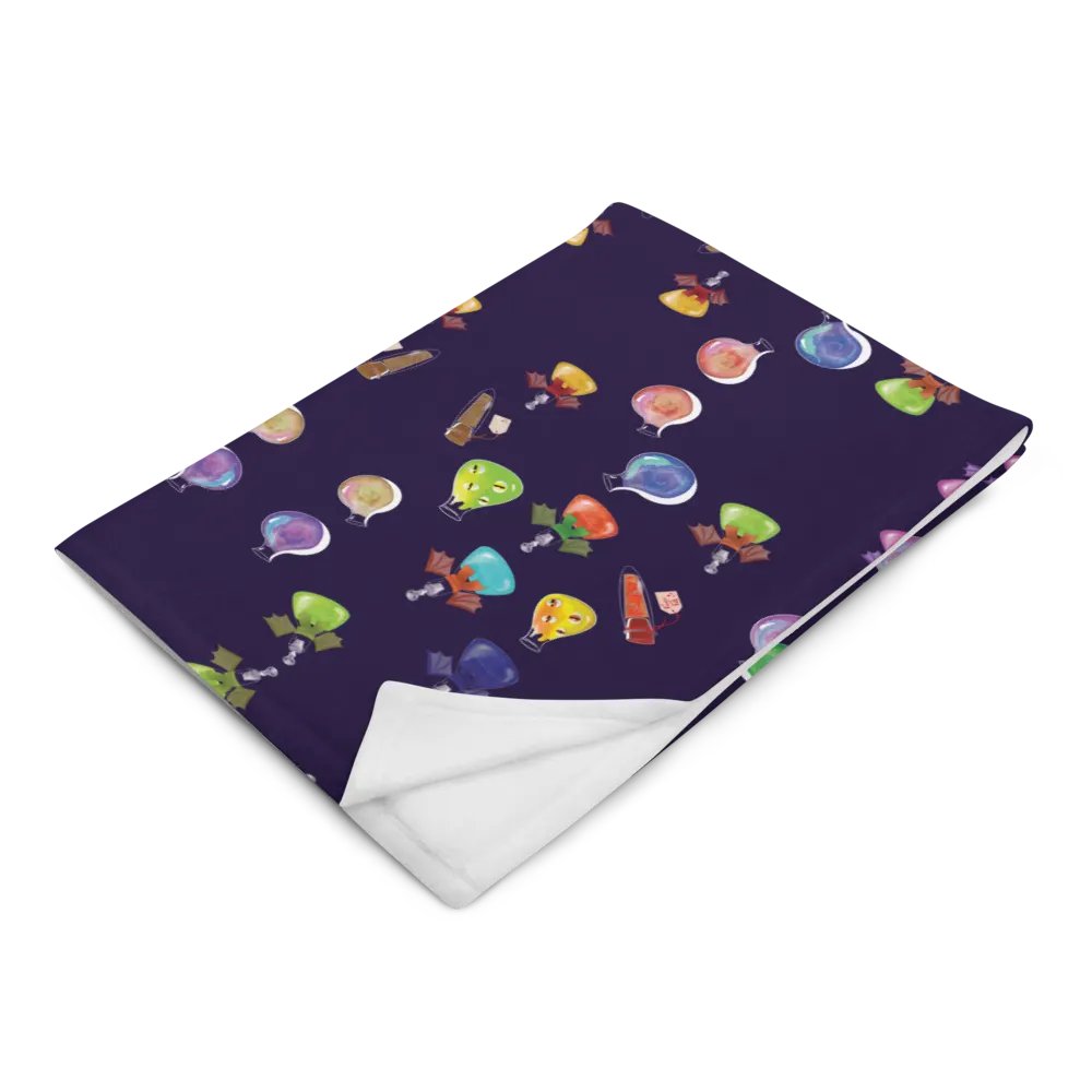 Potion Print Throw Blanket product image (14)