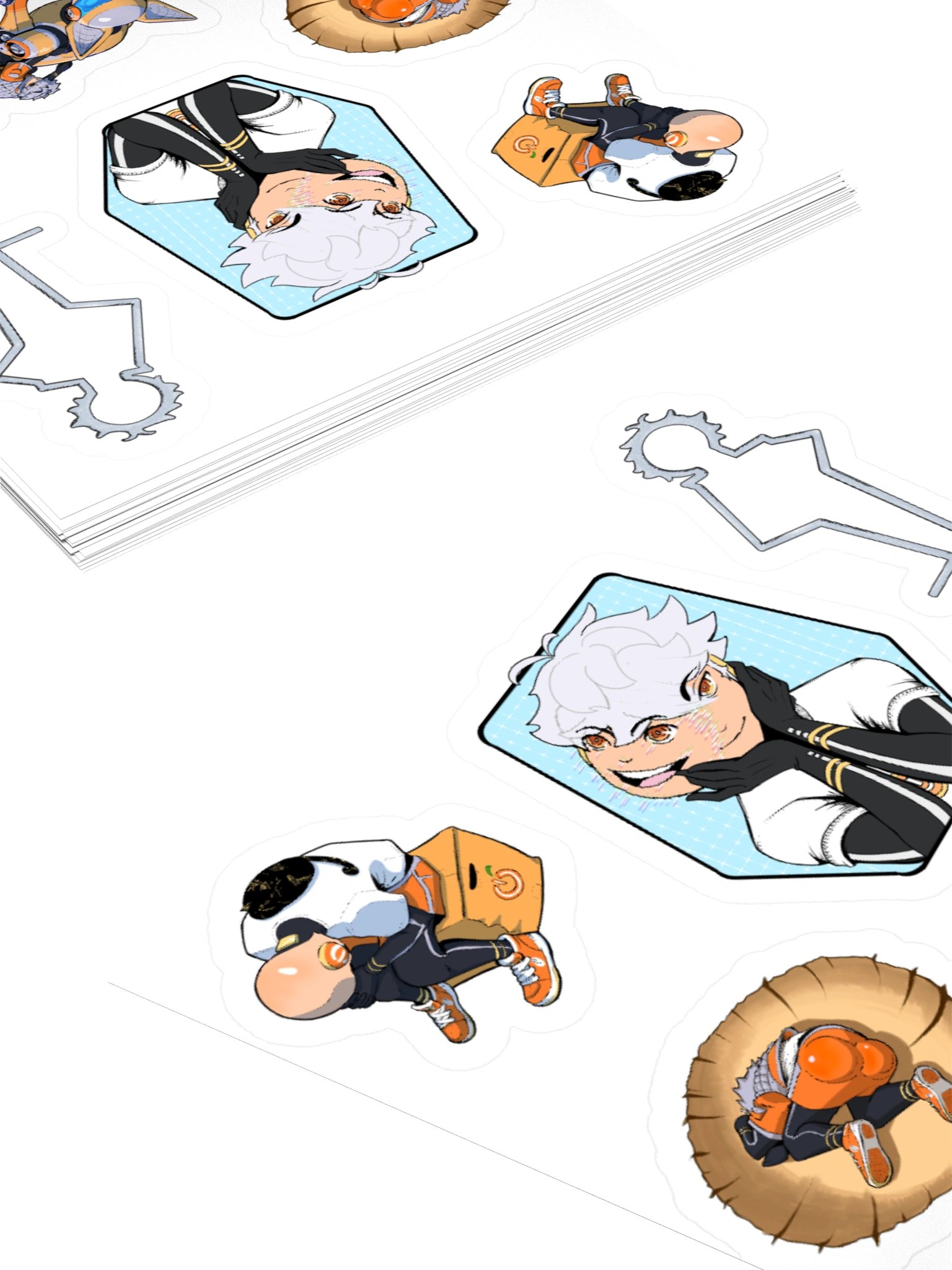 PowerGuyGG "Is that an Anime Reference??" Sticker Sheet product image (11)