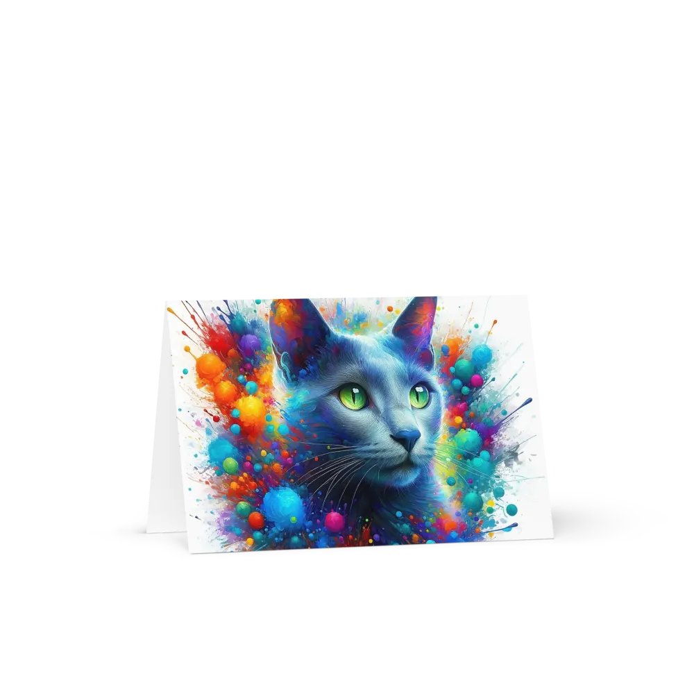 Greeting Card: Russian Blue product image (19)