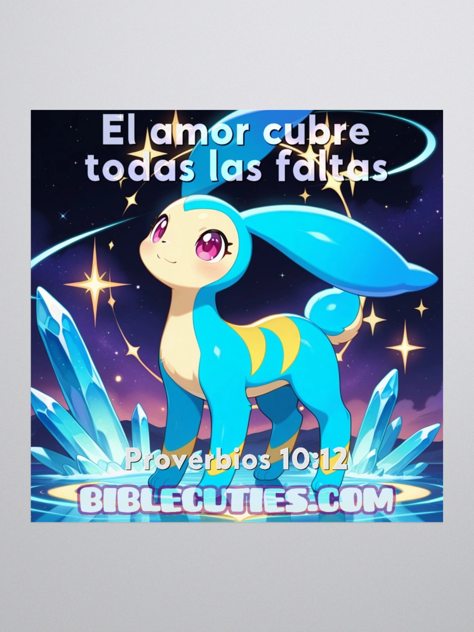Amigitos Biblicos (Bible Cuties) Miriam – El amor cubre todas las faltas Calcomania / Pegatina product image (2)