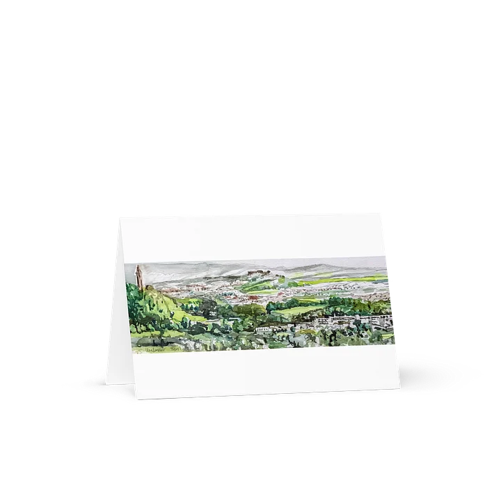 Wallace Monument and Stirling Castle (watercolour) product image (1)