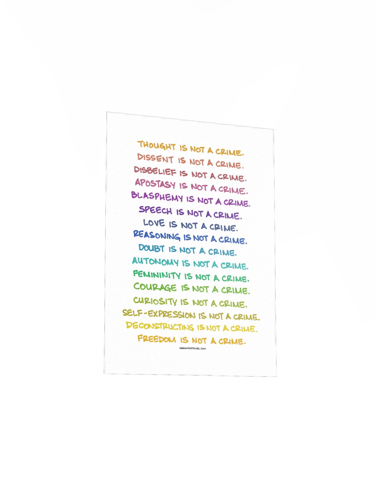 Not a Crime Poster product image (3)