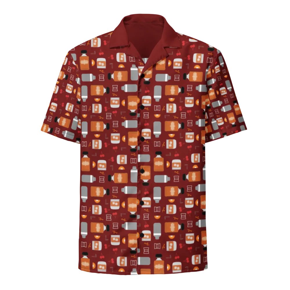 Bourbon Pattern Hawaiian Shirt product image (1)