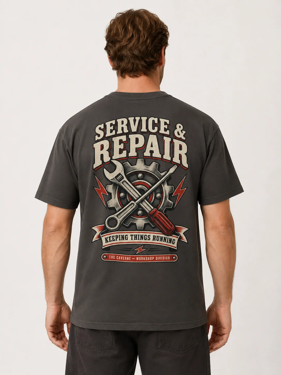 Service & Repair Heavyweight T-Shirt product image (2)
