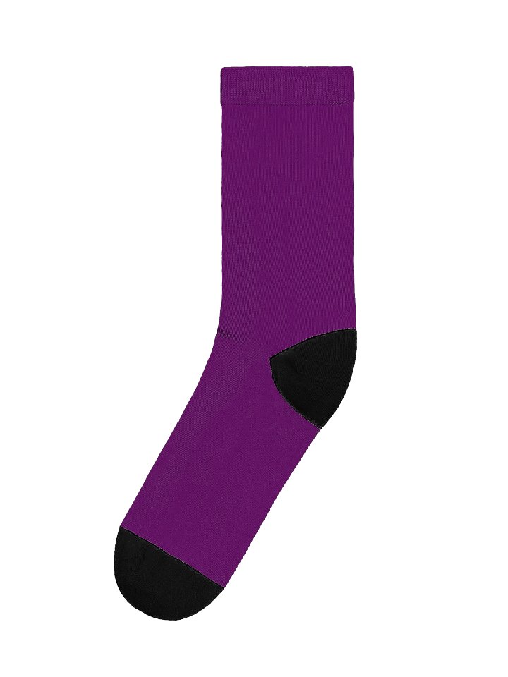 Purple Bad at Life Premium Socks product image (2)