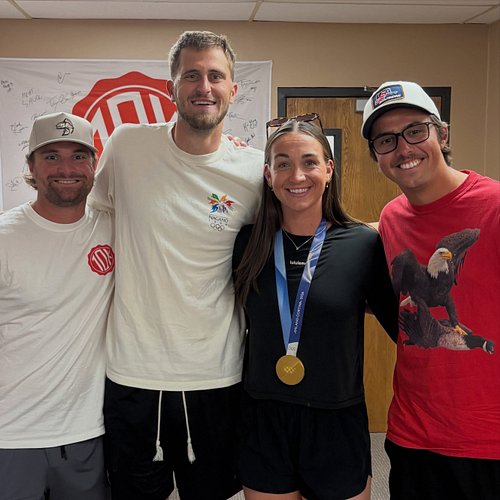 Tomorrow on 10kTV: @taylorheise9 and @parkerfox23 stop by to relive USA Hockey going 3 for 3 in Gold Medals at the 2026 Olymp...