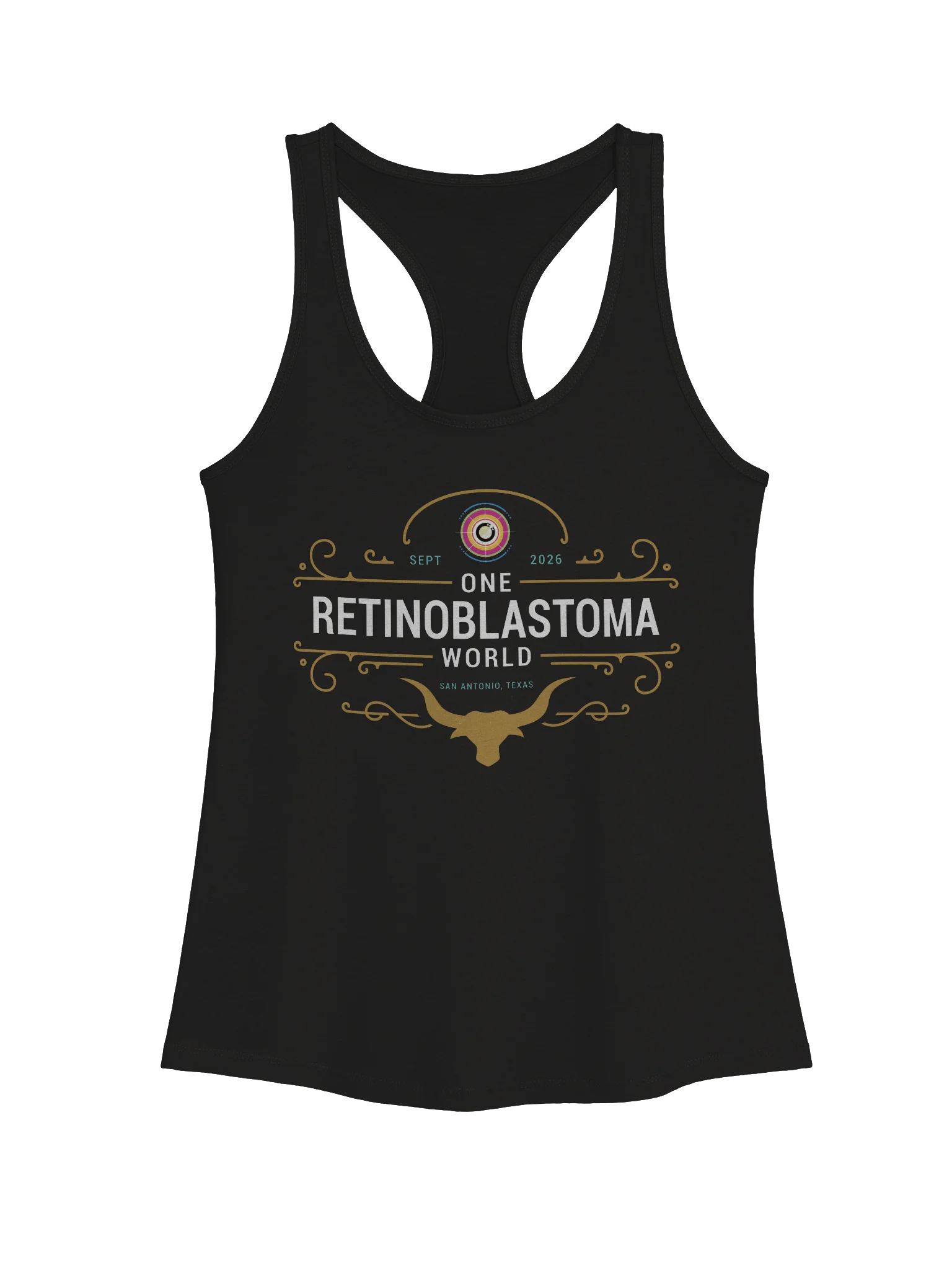 One Rb World 2026 Longhorn Design - Women's Racerback Tank Top product image (1)