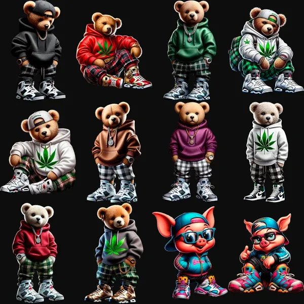 900+ Streetwear Designs Mega Bundle product image (2)