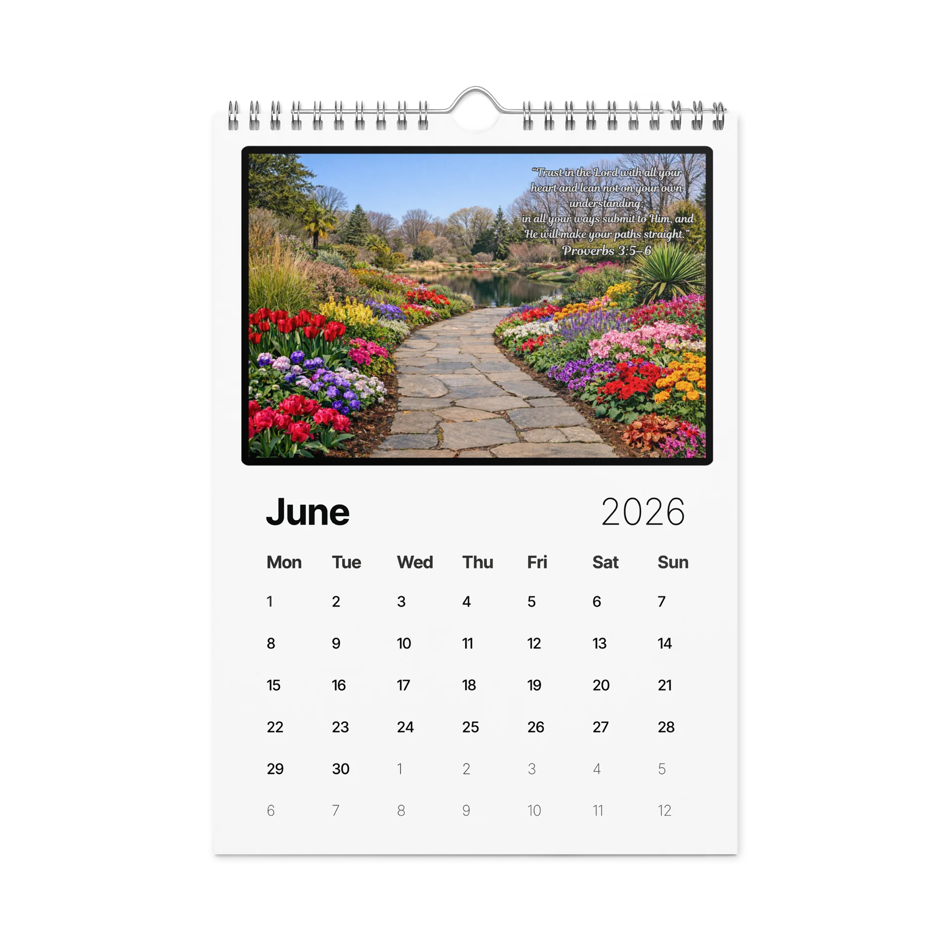 Gardens of Eden 2026 Wall Calendar product image (8)