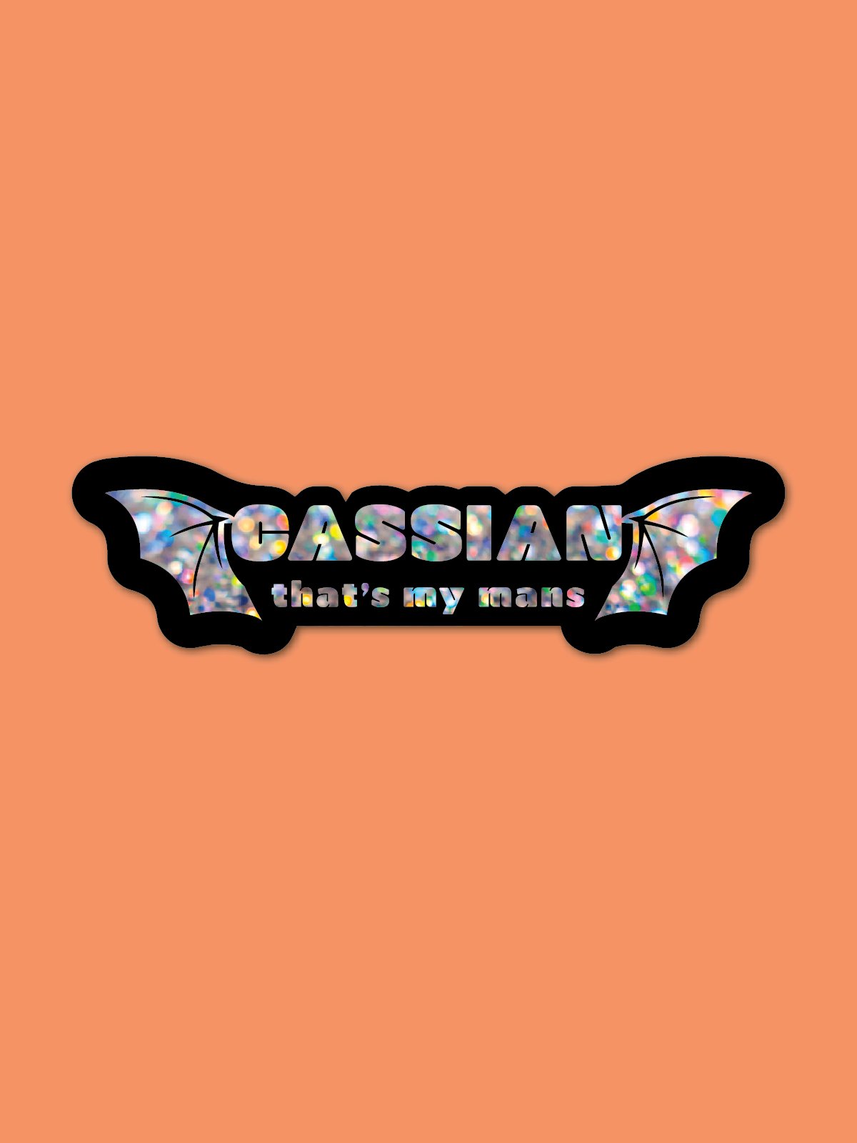 Cassian Sticker (Glitter) product image (1)