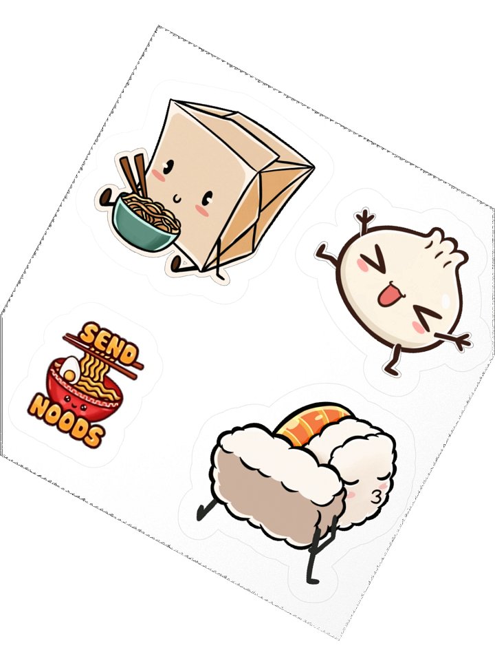 Noods, Dumps & Sushi Stickers product image (2)