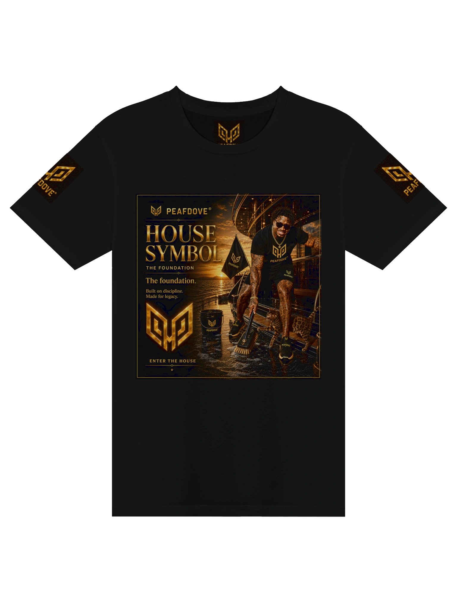 PEAFDOVE® HOUSE SYMBOL — Enter The House Shirt product image (1)