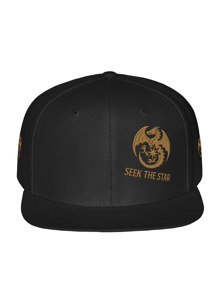 🌟 Gold Dragon Snapback – Seek the Star 🌟 “You were born from stardust and you remember the way back. product image (6)