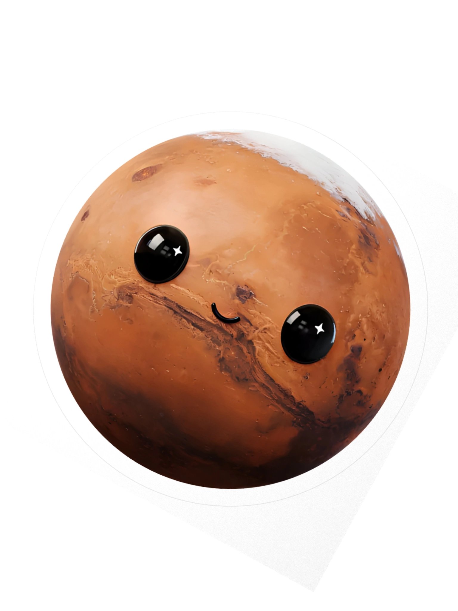 Official Mars Sticker: The Red Planet Explorer Edition product image (5)