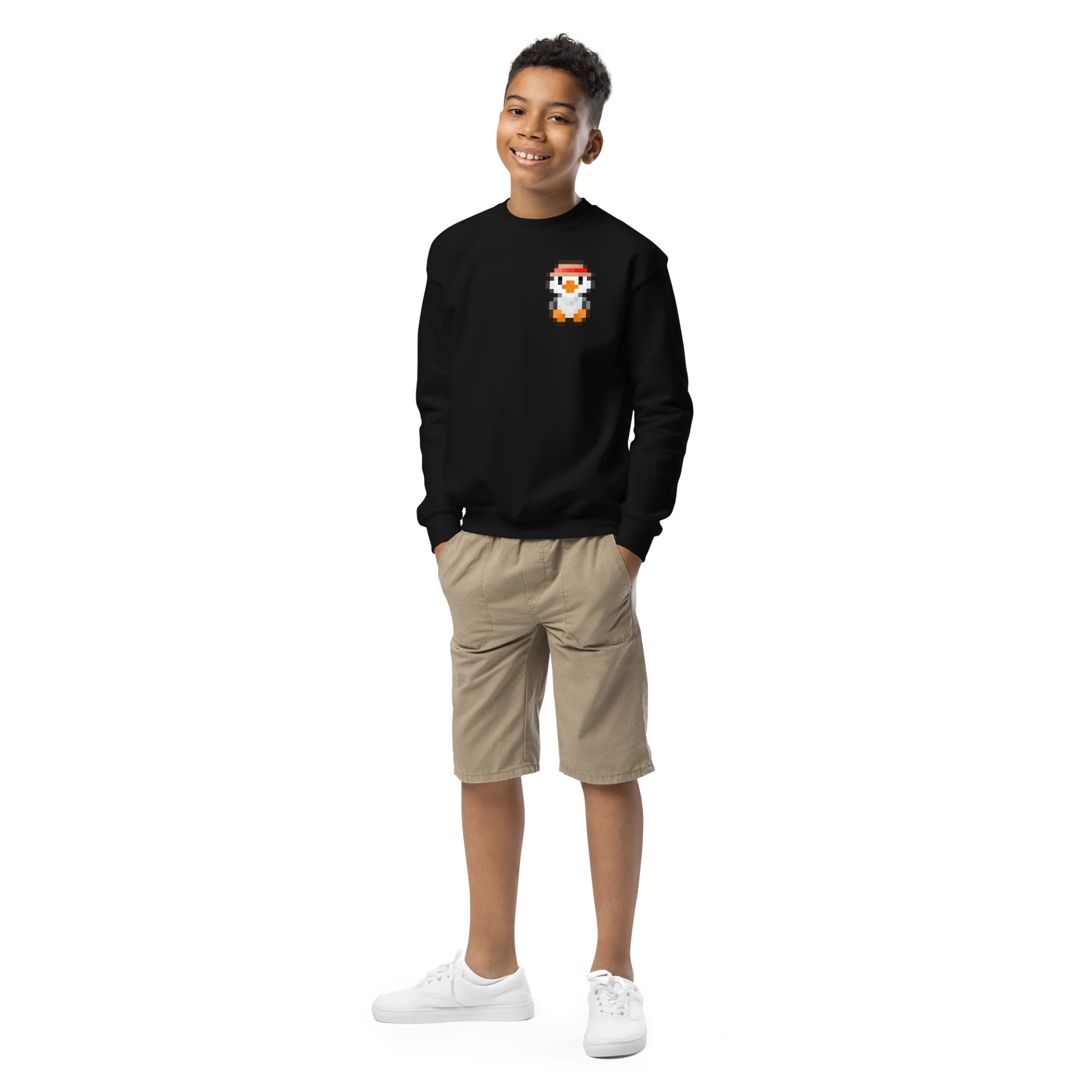 Pixel Crushie Kids Sweatshirt product image (1)