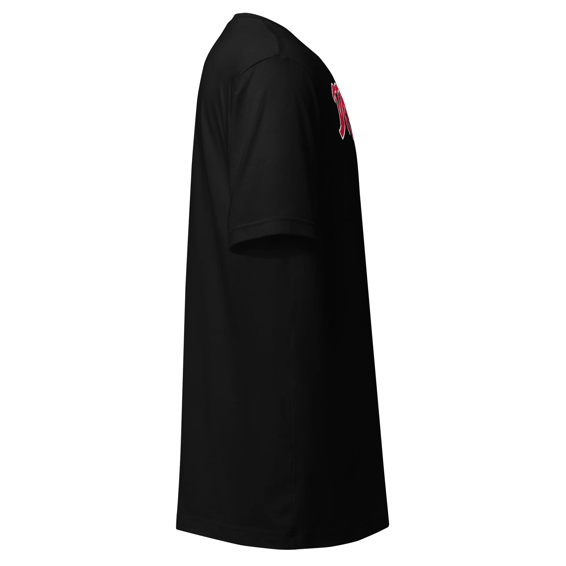 DROKE - Red w White Outline T-shirt product image (5)