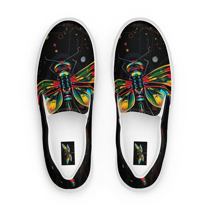 Men's Brilliant Dragonfly Slip-On canvas Shoes product image (1)