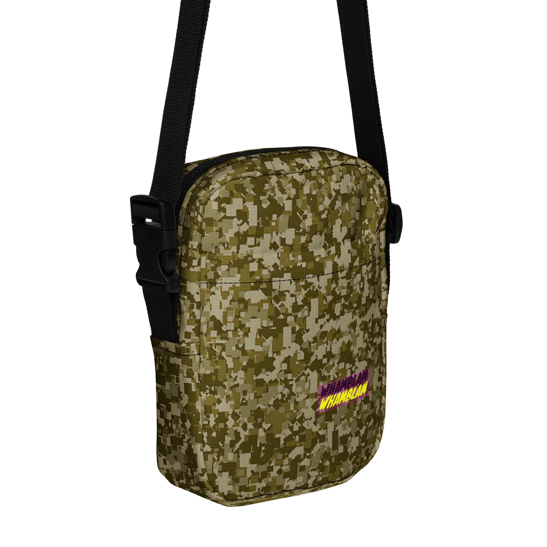 Pixelated Jungle All-Over Crossbody Bag product image (1)