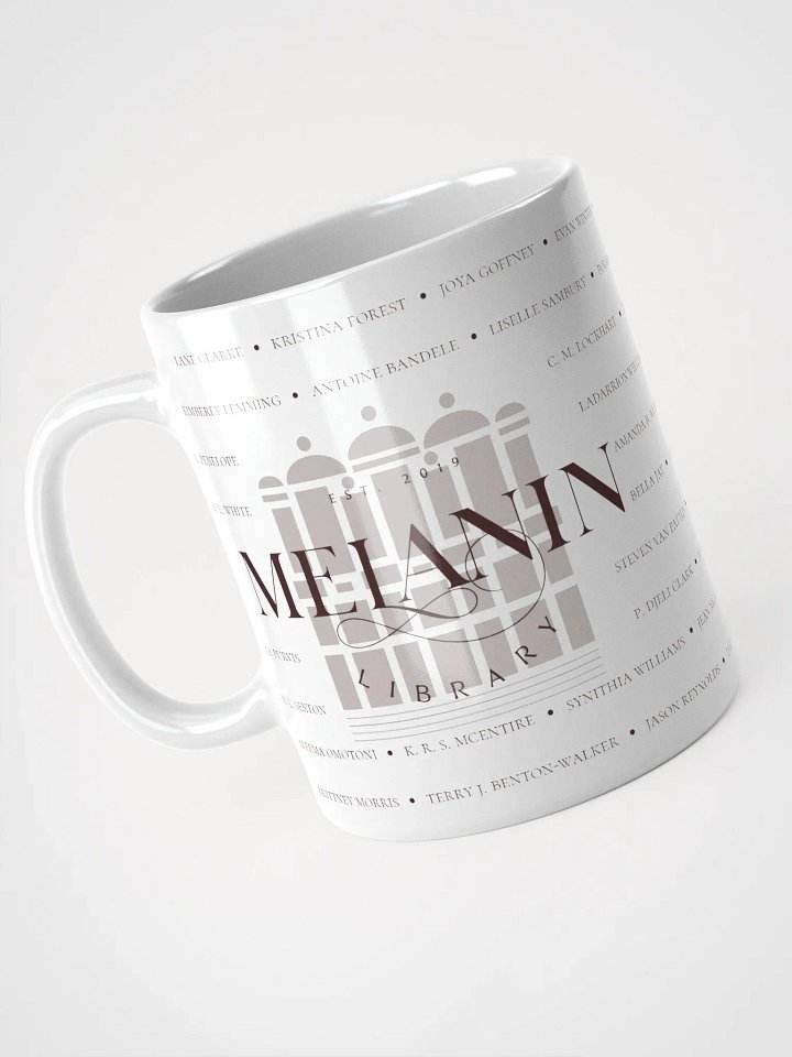 Melanin Library | Black Authors Mug (2024) product image (2)