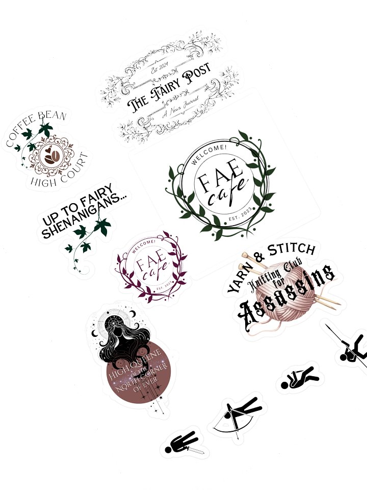 High Court of the Coffee Bean Sticker Sheet product image (1)