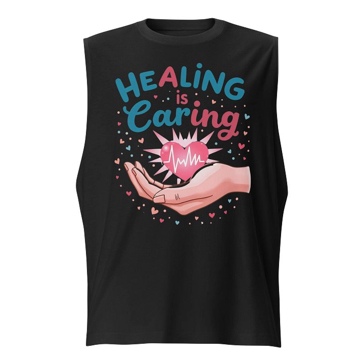 Healing Heartbeat Muscle Tank product image (1)