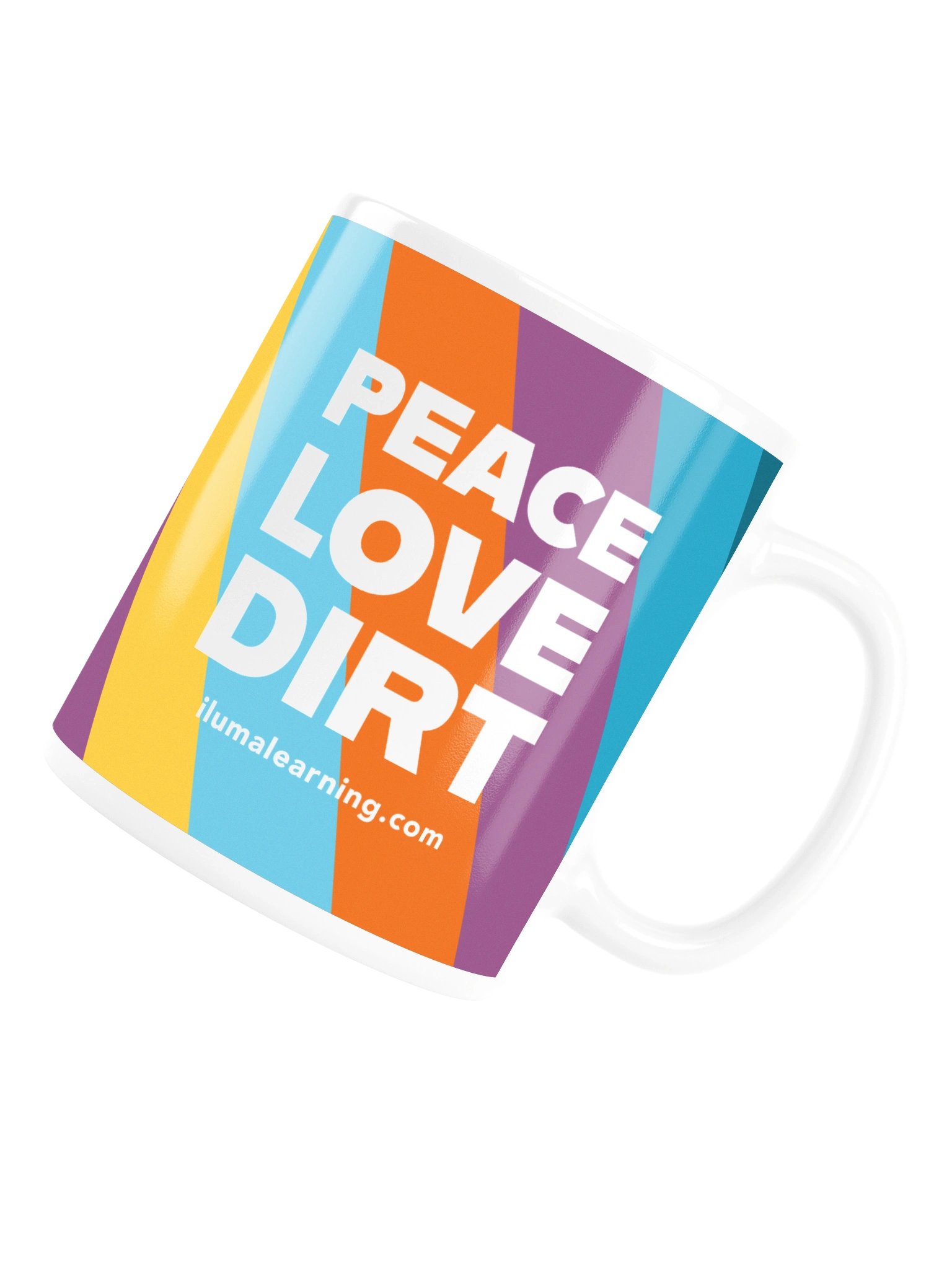 PEACE LOVE DIRT Mug product image (17)