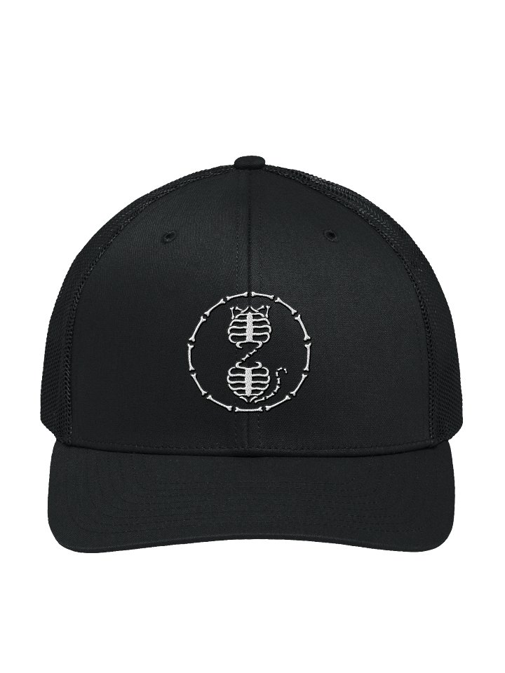 Bone Sigil Trucker Hat (Black) product image (1)