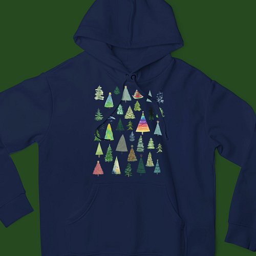 🌲✨ Bundle Up in Festive Style with Our Holiday Pine Tree Collage Hoodie! ✨🌲

Stay warm and merry this season with our Holiday...