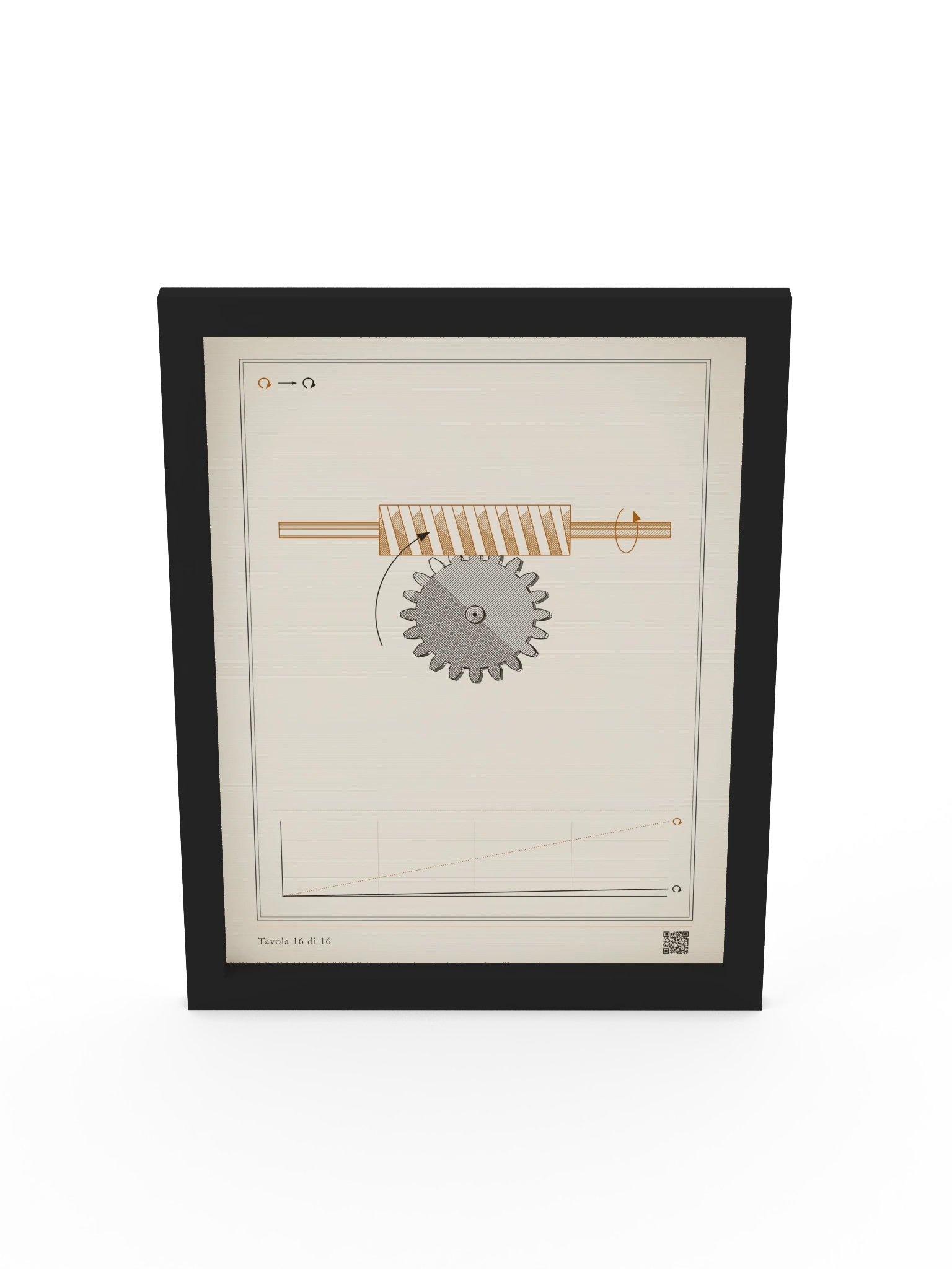 MOTION 16 · Vite senza fine · incorniciata product image (5)