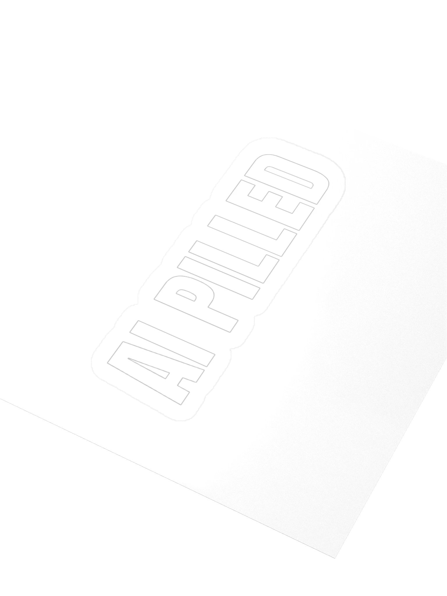 STICKER - AI PILLED product image (3)