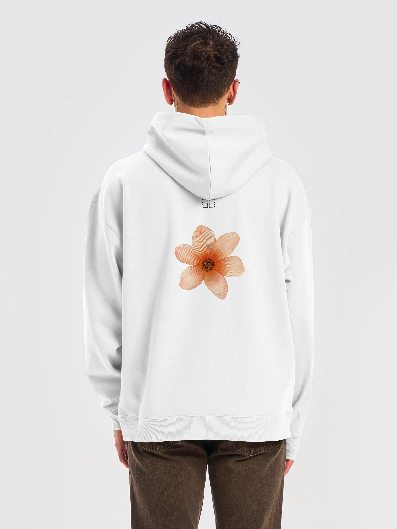 IBIZA Red Flower Hoodie product image (6)