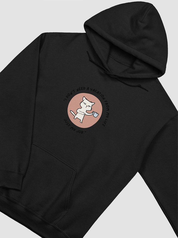 Nonchalant Cat Mug Hoodie product image (7)