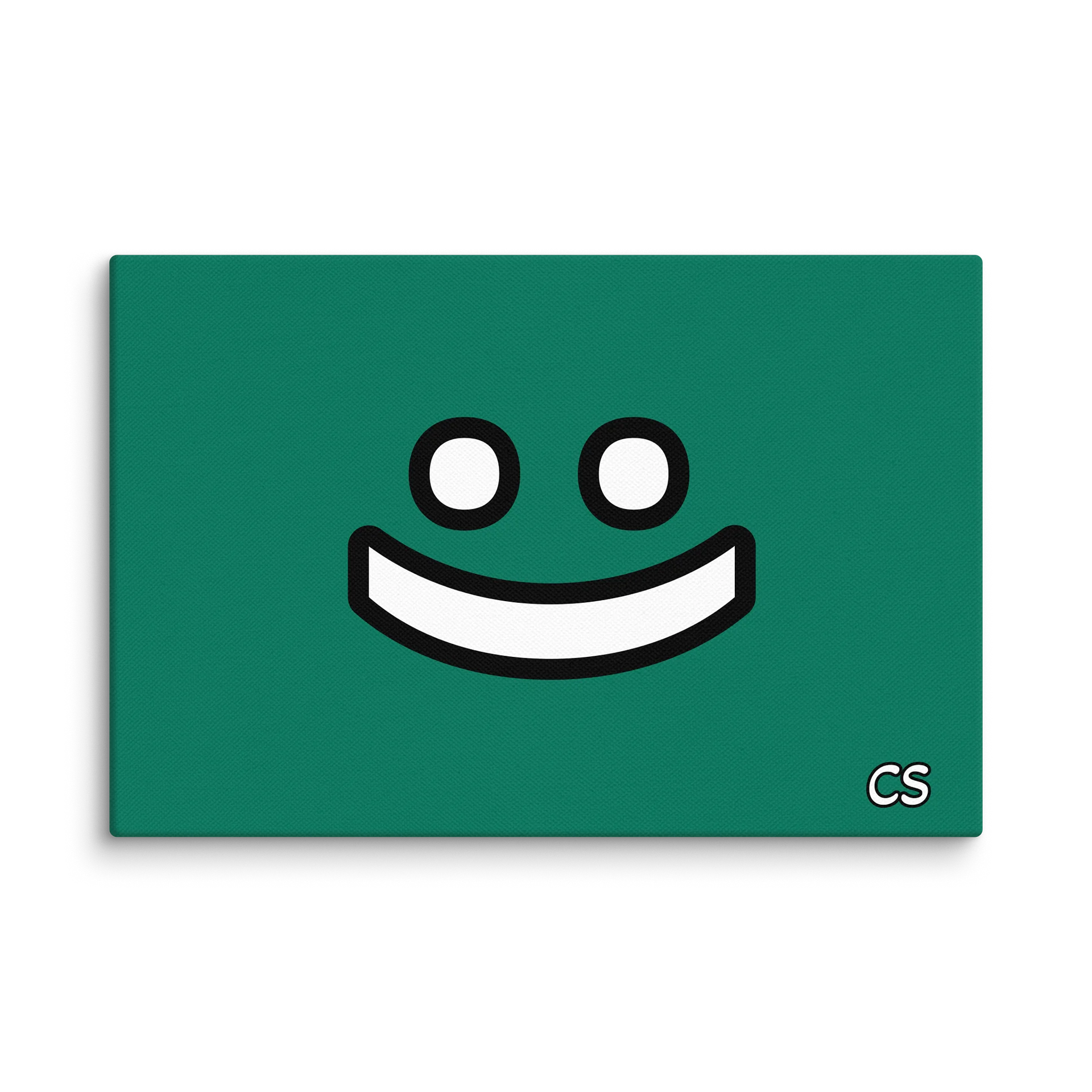 CS, Smiley 12"x18" Wall Art product image (1)
