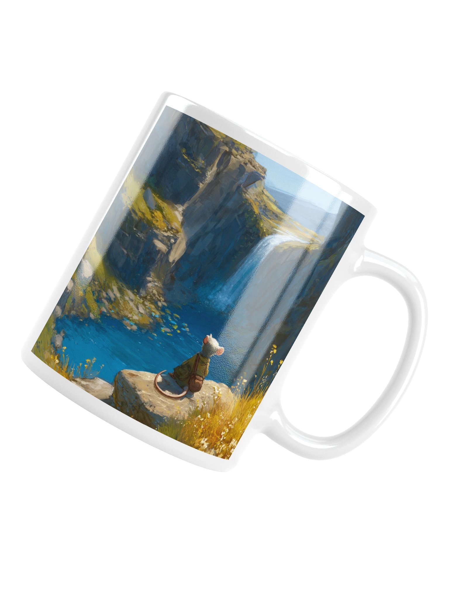Solitude White Coffee Mug product image (5)