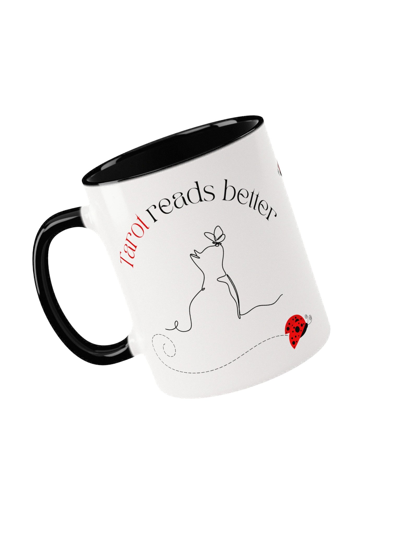 Ladybugs & Kitty Mug product image (9)