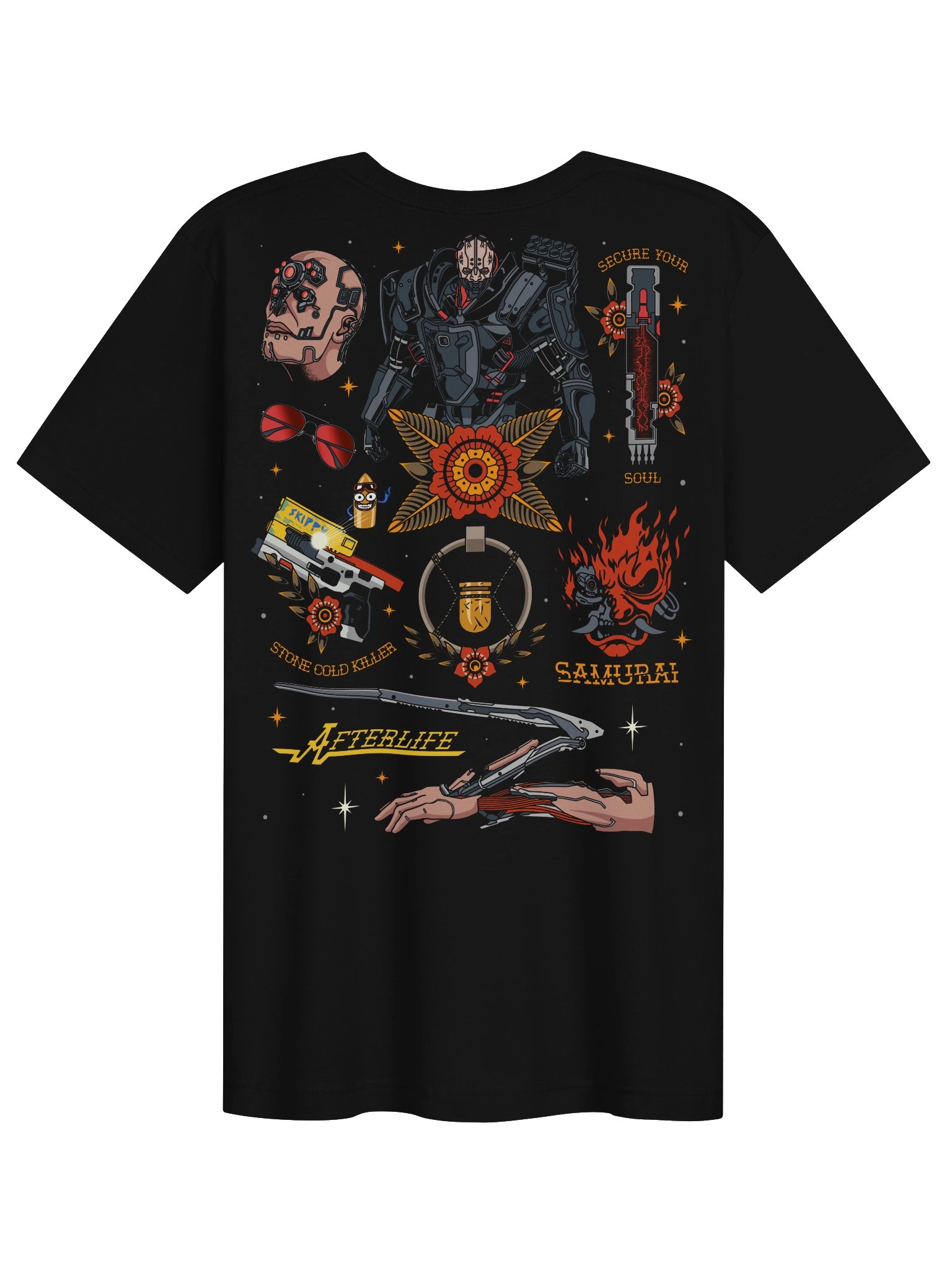 2077 Flash - Tee(Front & Back) product image (1)