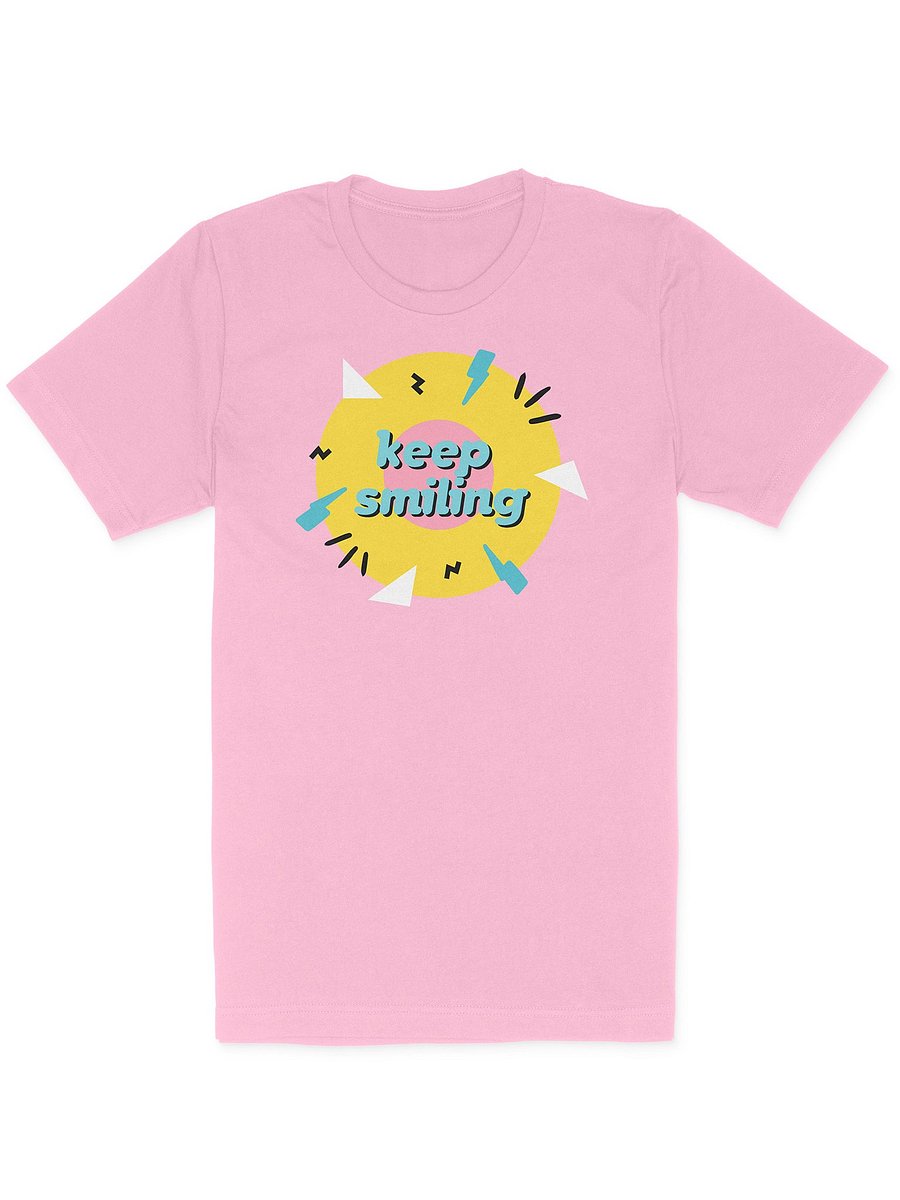 Keep Smiling T-Shirt - #Bri product image (2)