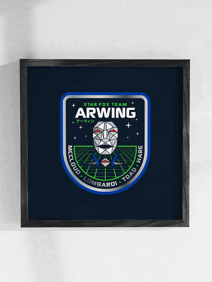'Star Fox Team' Mission Patch Art Print product image (1)