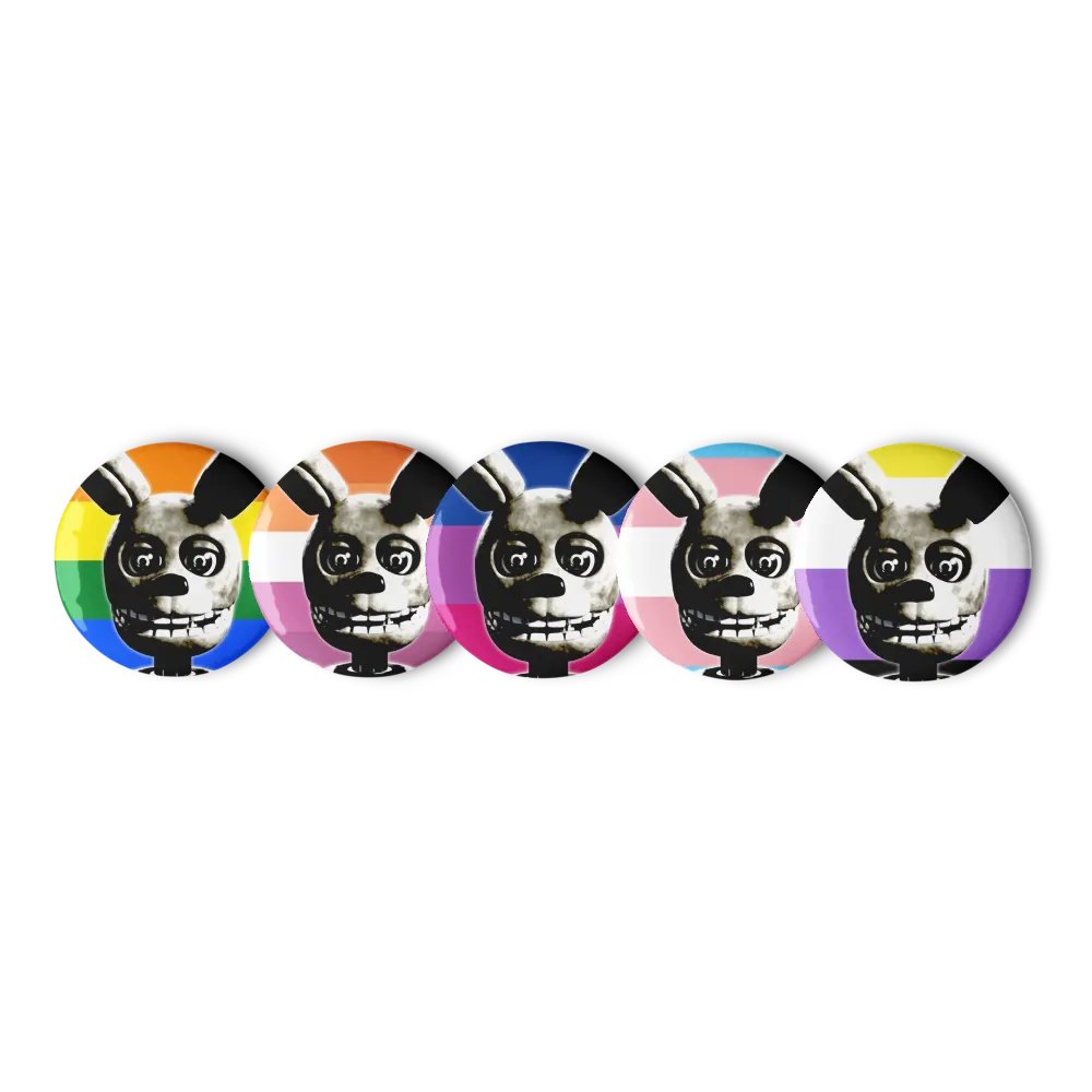 Springy Dark Pride Pins product image (2)