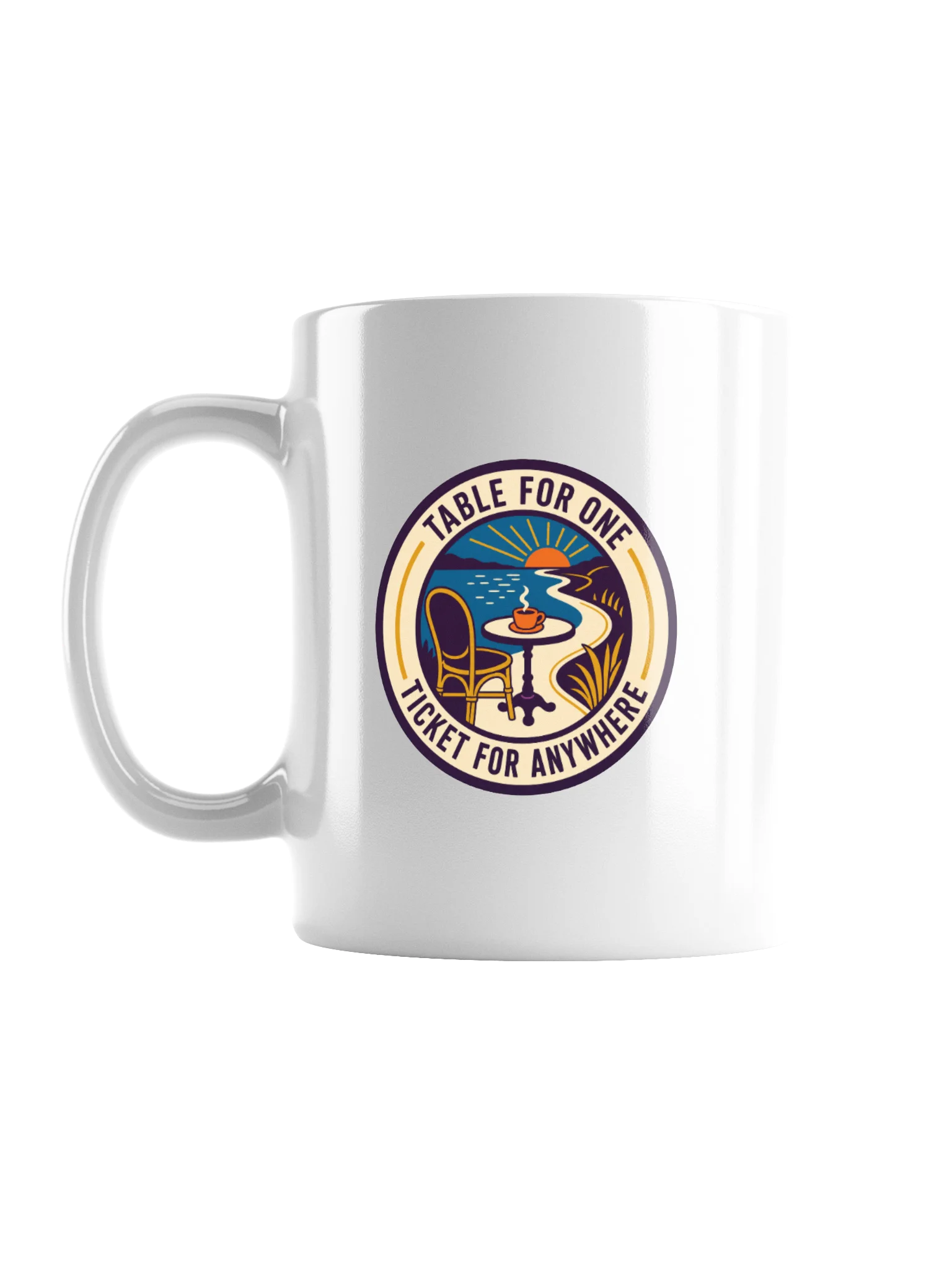 Table for One Travel Coffee Mug product image (2)