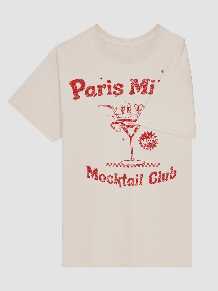 Paris Milan Mocktail Club Shirt | Virginia Gardner Gina F*ck Valentine's Day Movie product image (2)